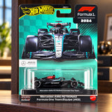 Machetă Hot Wheels F1 Premium – George Russell Mercedes AMG Petronas F1 – fotografie ilustrativă (AI)