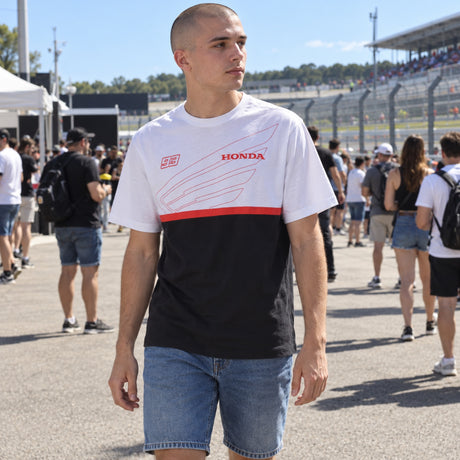 HRC Honda x Marc Marquez T-Shirt – White – ilustrační foto (AI)