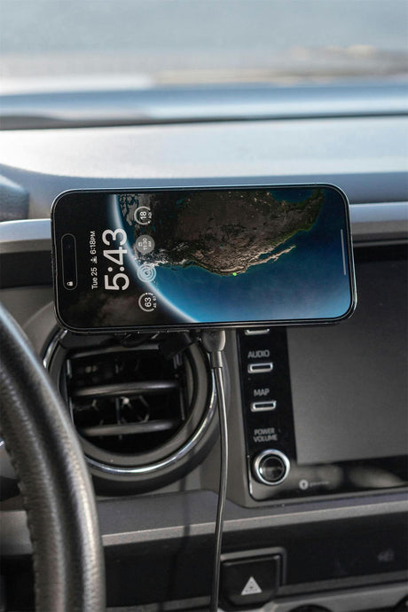 Peak Design Car Mount - 20 mm Ball Charging Adapter V2 - Black