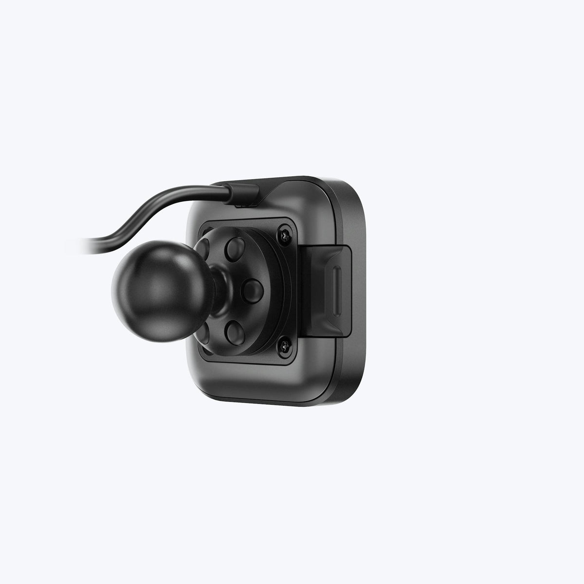 Peak Design Motorcycle Mount 1" Ball Adapter: Locking & Charging Black