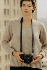 Peak Design Form - leather camera strap, standard - black