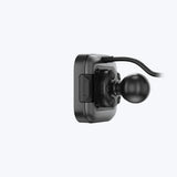 Peak Design Motorcycle Mount 1" Ball Adapter: Locking & Charging Black
