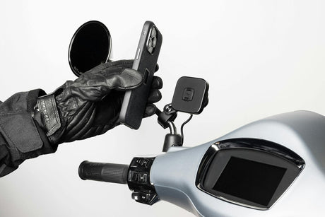 Peak Design Motorcycle Mount Mirror Mount Charging Black