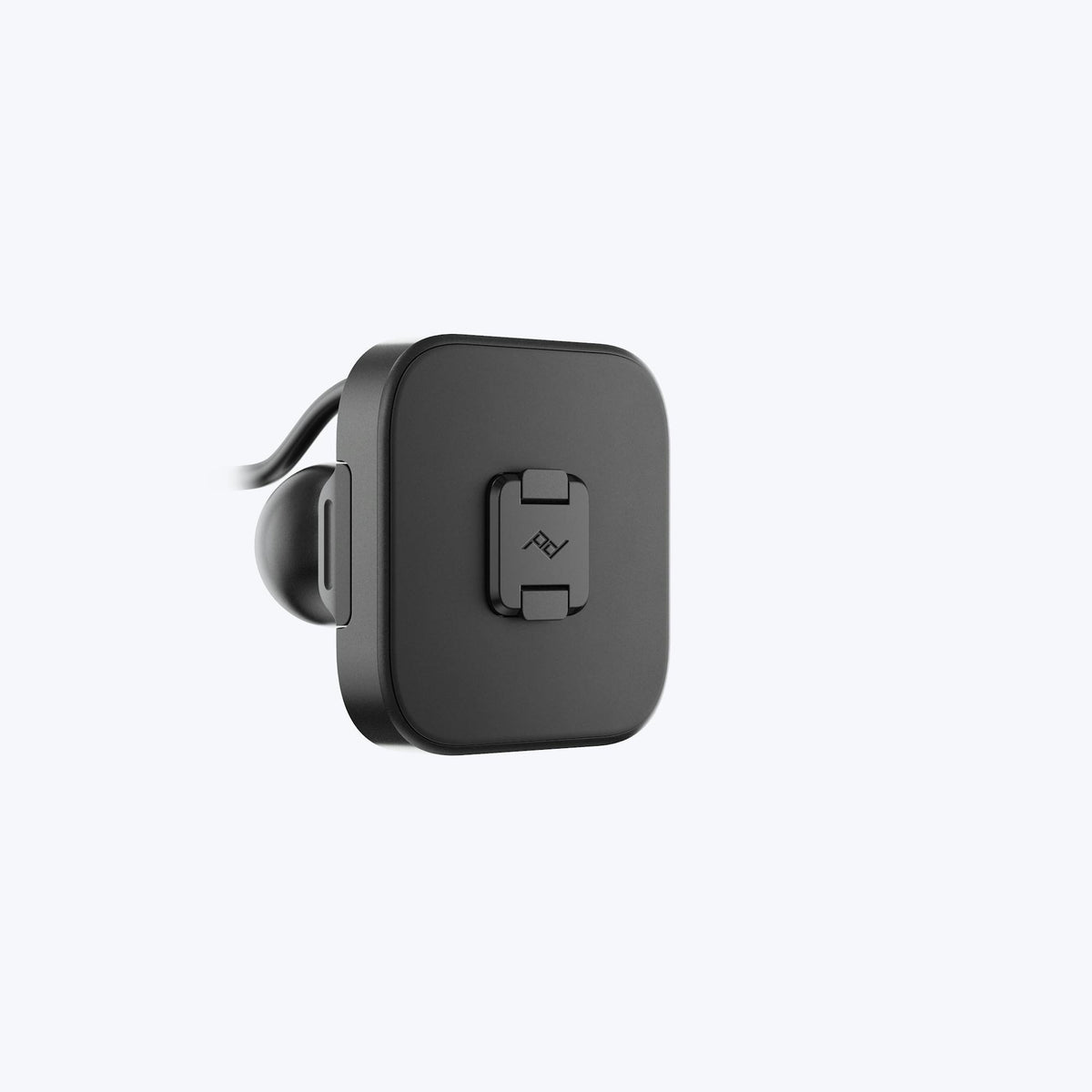 Peak Design Motorcycle Mount 1" Ball Adapter: Locking & Charging Black