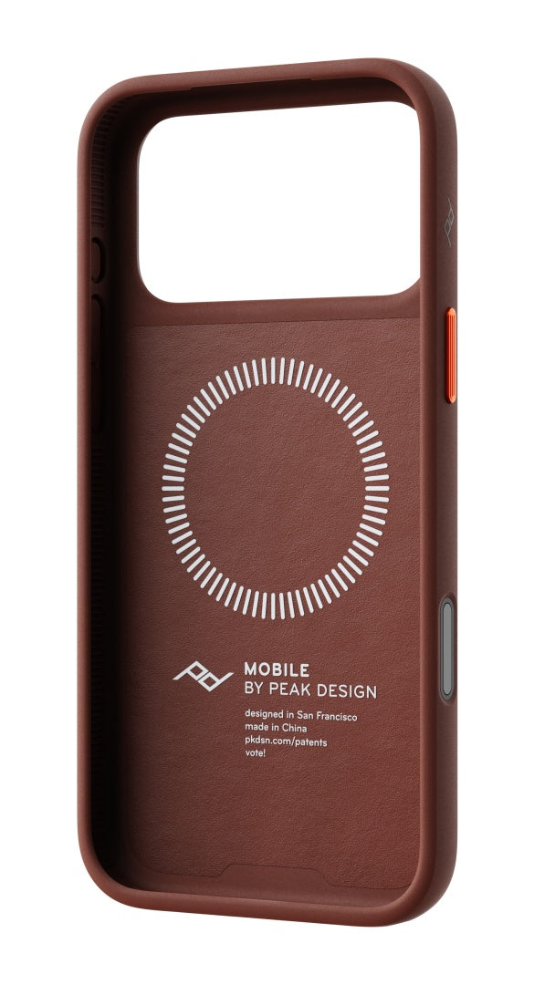 Peak Design Everyday Loop Case Slimlink iPhone 18 Pro Max - Redwood Clarino