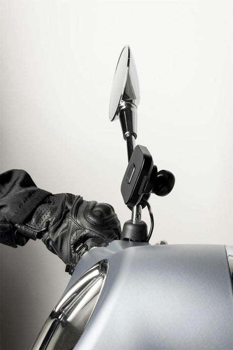 Peak Design Motorcycle Mount Mirror Mount Charging Black