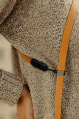 Peak Design Form - leather camera strap, standard - Amber