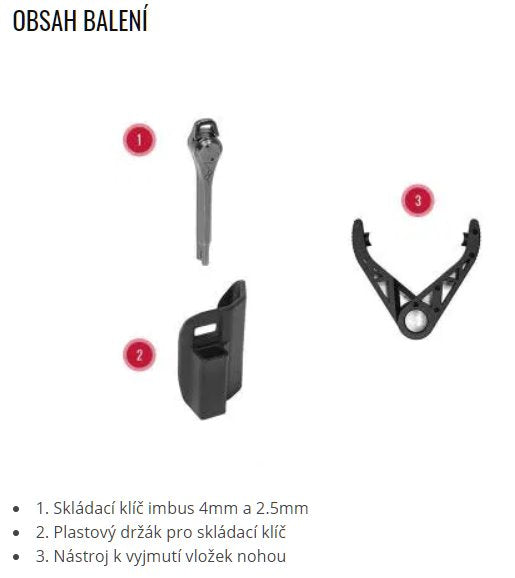 Peak Design trusă de scule pentru Travel Tripod (Tool Kit)