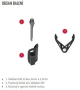 Peak Design trusă de scule pentru Travel Tripod (Tool Kit)