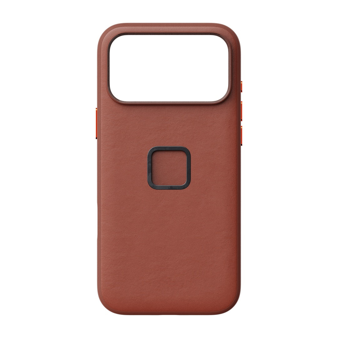 Peak Design Everyday Case Slimlink iPhone 18 Pro Max - Redwood Clarino