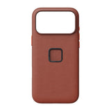 Peak Design Everyday Case Slimlink iPhone 18 Pro Max - Redwood Clarino