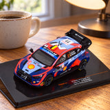 Machetă IXO Hyundai i20 N WRC – Rally Monte Carlo 2023 – T. Neuville – fotografie ilustrativă (AI)