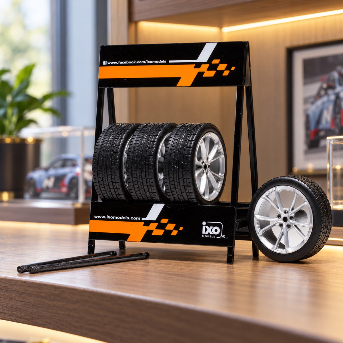 Set de roți de rezervă IXO Hyundai N – fotografie ilustrativă (AI)
