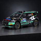 Machetă Škoda Fabia Rally2 #22 Greensmith/Andersson – WRC Safari Rally Kenya 2024 – IXO – fotografie ilustrativă (AI)