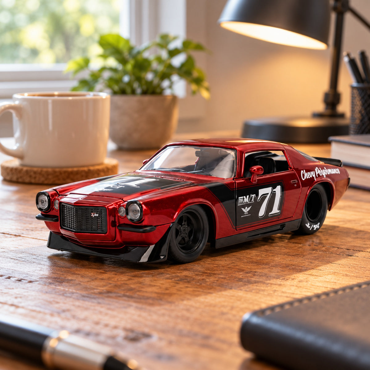 Machetă Jada Chevrolet Camaro M/T 1971 – fotografie ilustrativă (AI)