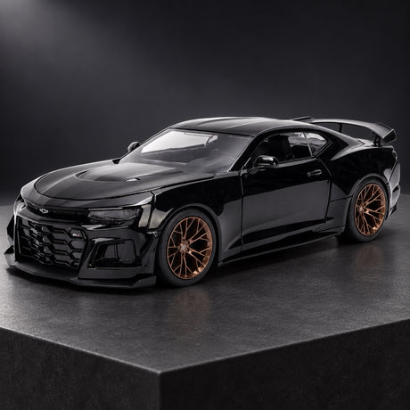 Machetă Fast & Furious Chevrolet Camaro 2024 ZL1 1LE – neagră – fotografie ilustrativă (AI)
