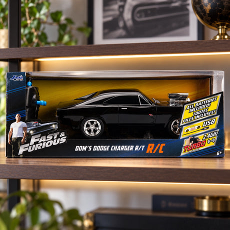 Machetă Fast & Furious Dodge Charger cu telecomandă – fotografie ilustrativă (AI)