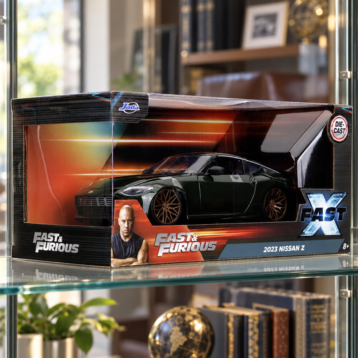 Machetă Fast & Furious Fast X Nissan Z 2023 – fotografie ilustrativă (AI)