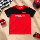 Tricou pentru copii Jorge Lorenzo DUCATI – fotografie ilustrativă (AI)