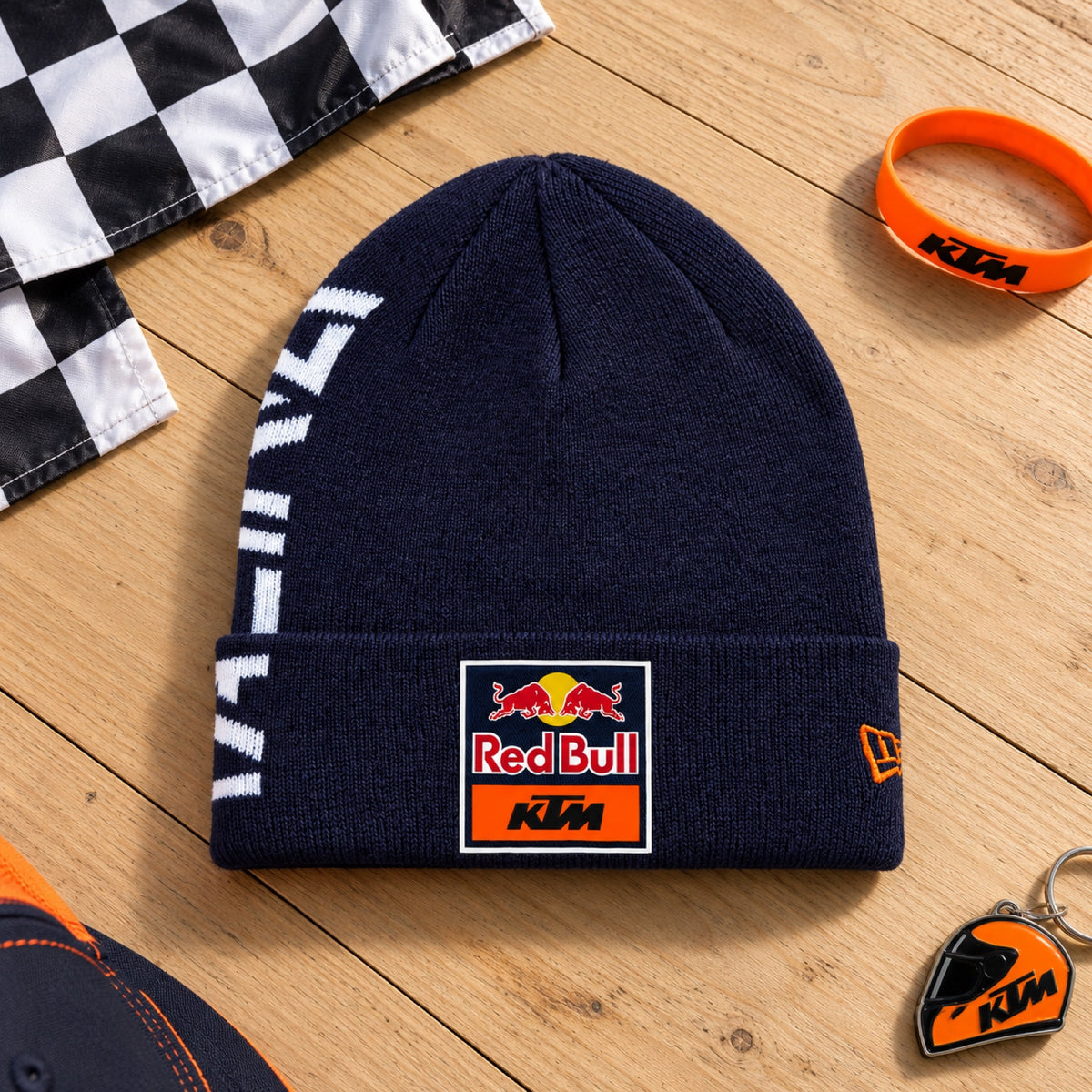 Căciulă de echipă pentru copii KTM Red Bull Racing – fotografie ilustrativă (AI)
