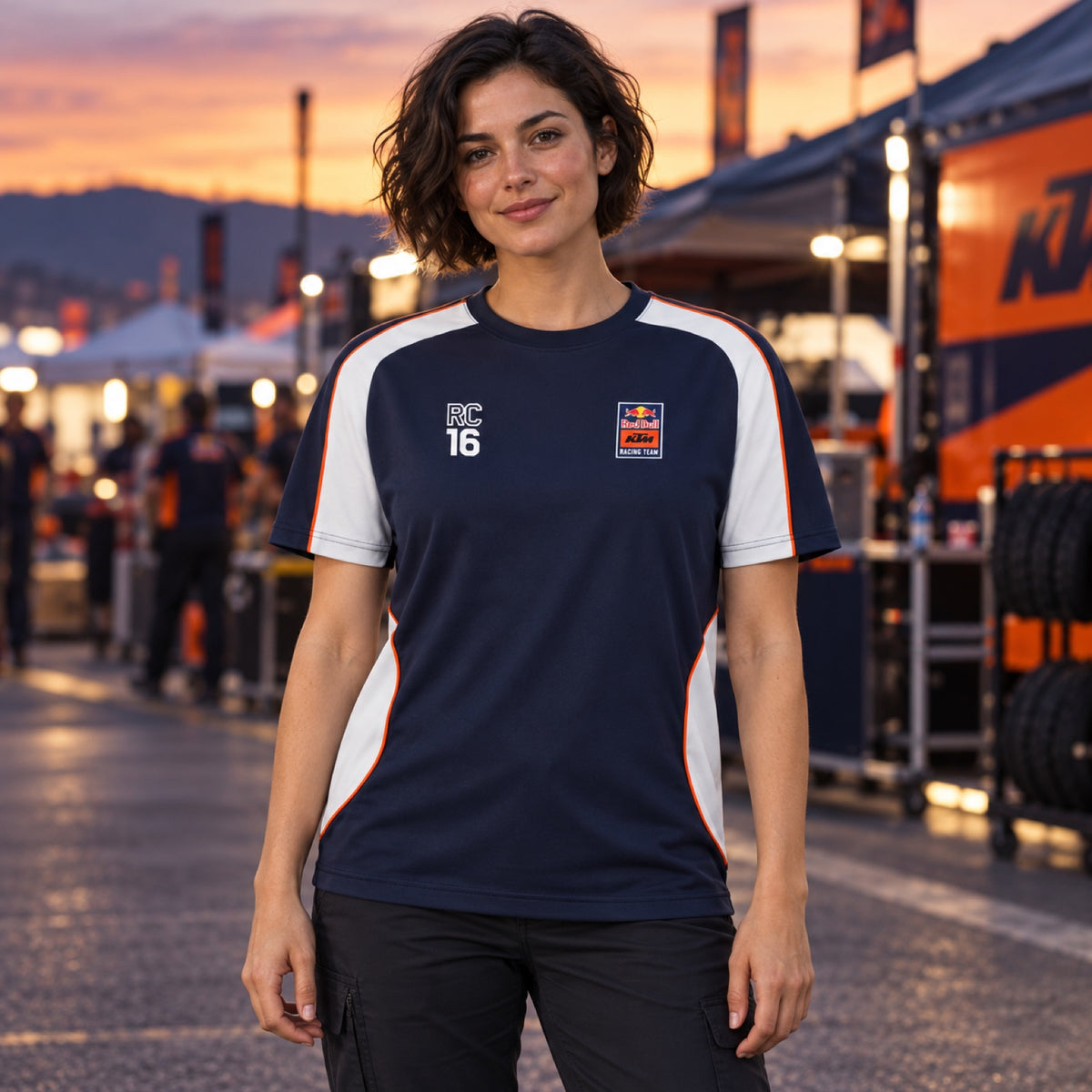KTM Red Bull Racing PULSE Team Jersey – Navy Blue – illustrative photo (AI)