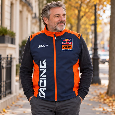 Vestă de echipă KTM Red Bull Racing – fotografie ilustrativă (AI)