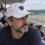 Lancia Cap with Embroidered Logo – White – ilustrační foto (AI)