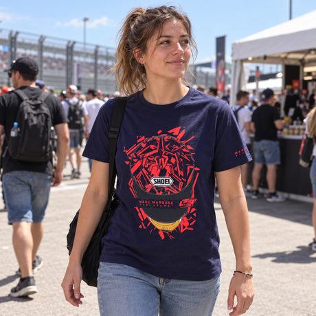 Marc Marquez Helmet 93 T-Shirt – ilustrační foto 2 (AI)