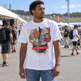 Marc Marquez Japanese GP 2026 Fan T-Shirt – White – ilustrační foto (AI)