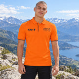 Tricou polo casual Max Verstappen MV1 – portocaliu – fotografie ilustrativă (AI)