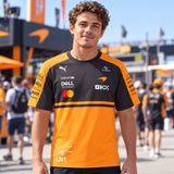 Tricou Lando Norris #1 McLaren F1 x Puma – ediție de echipă – fotografie ilustrativă (AI)