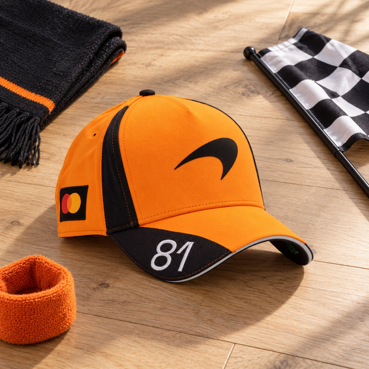 Oscar Piastri McLaren F1 x Puma Kids' Cap – Team Edition – illustrative photo (AI)