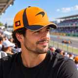 McLaren F1 x Puma Team Cap – Orange – illustrative photo (AI)