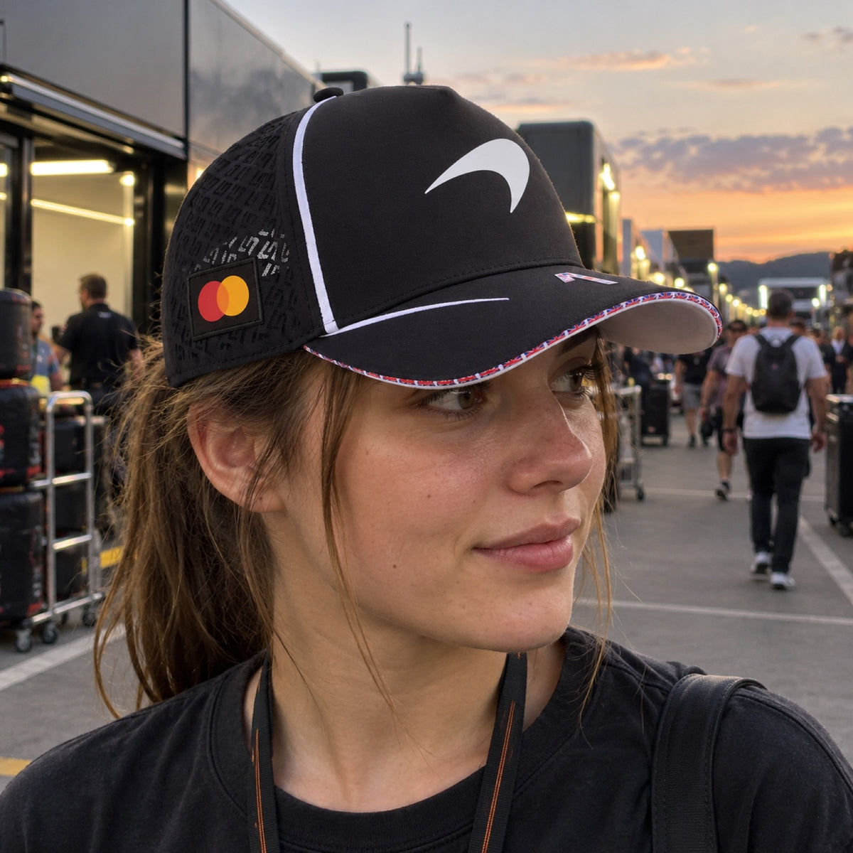 McLaren F1 Team Lando Norris Cap – British GP 2026, Black – ilustrační foto 2 (AI)