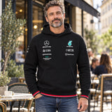 Hanorac de echipă Mercedes-AMG PETRONAS F1 – fotografie ilustrativă (AI)