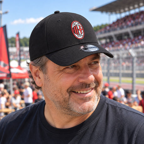 AC MILAN 9FORTY CORE Cap – Black – illustrative photo (AI)
