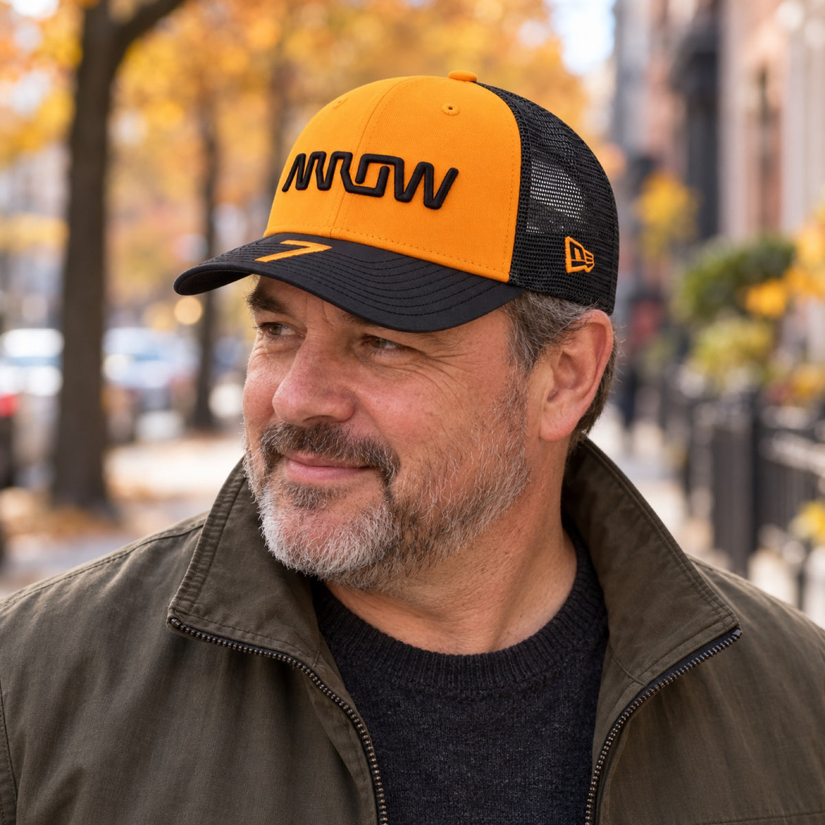 McLaren Arrow IndyCar Team Cap – Orange – illustrative photo (AI)