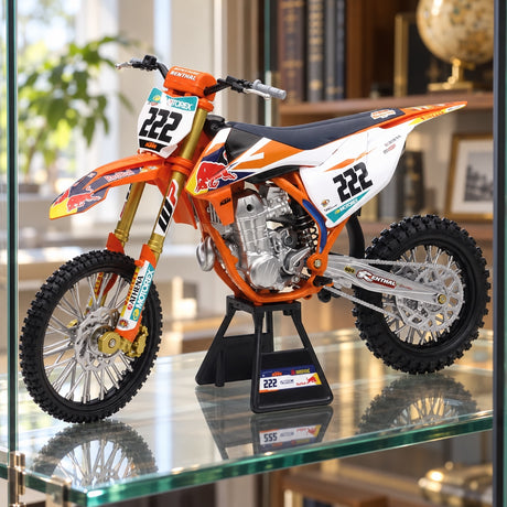 Machetă motocicletă KTM SX 450 S-F Antonio Cairoli Legend – fotografie ilustrativă (AI)