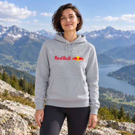 Hanorac casual Oracle Red Bull Racing CORE cu logo – gri – fotografie ilustrativă (AI)