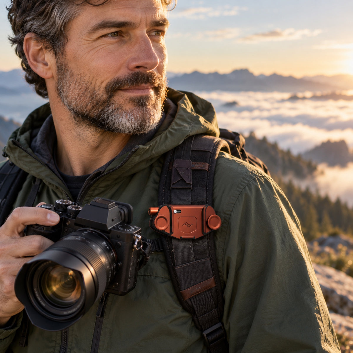 Peak Design Capture (v3) – Eclipse – Standard Plate – illustrative photo (AI)