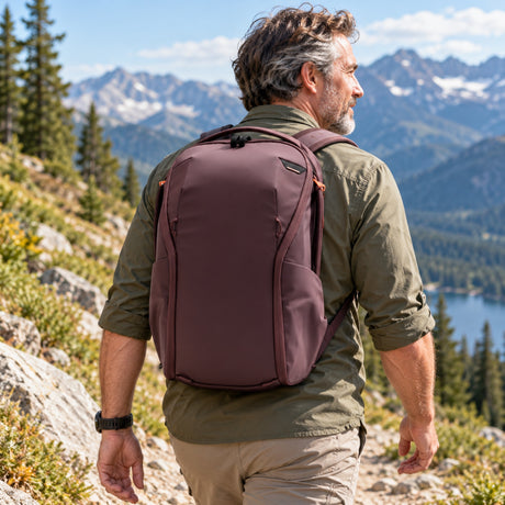 Peak Design Everyday Backpack 20L Zip – Eclipse – fotografie ilustrativă (AI)