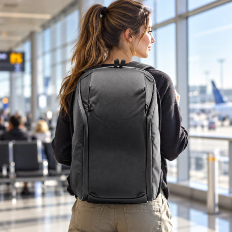 Peak Design Everyday Backpack 20L Zip v2 – Black – fotografie ilustrativă (AI)