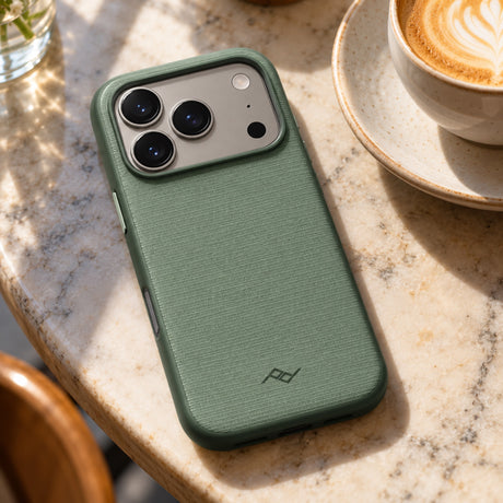Peak Design Everyday Case Non-Slimlink iPhone 18 Pro – Sage – fotografie ilustrativă (AI)