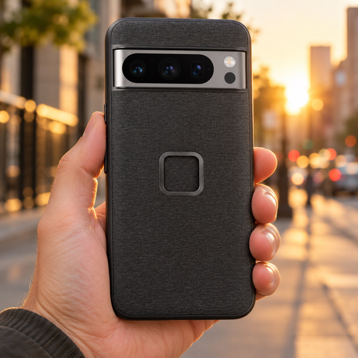 Peak Design Everyday Case Google Pixel 8 Pro – Charcoal – illustrative photo (AI)