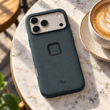 Peak Design Everyday Case Slimlink iPhone 18 Pro Max – Ocean – fotografie ilustrativă (AI)