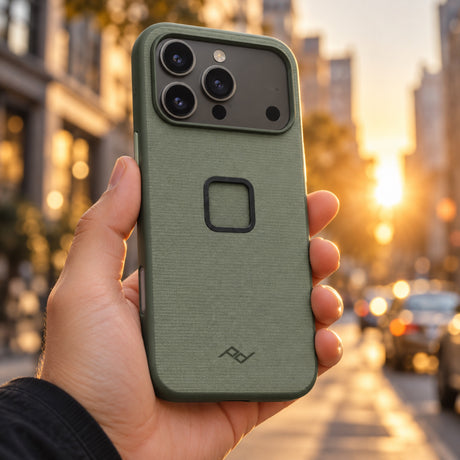 Peak Design Everyday Case Slimlink iPhone 18 Pro Max – Sage – fotografie ilustrativă (AI)
