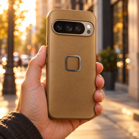 Peak Design Everyday Clarino Case – Google Pixel 9 Pro – Tan – fotografie ilustrativă (AI)