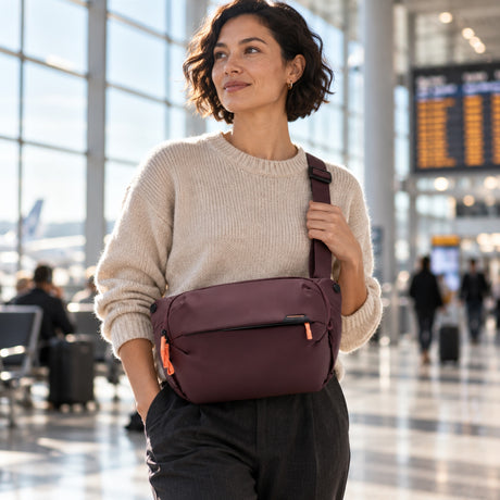 Peak Design Everyday Sling 10L – Eclipse – fotografie ilustrativă (AI)
