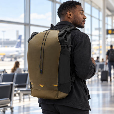 Peak Design Outdoor Backpack 25L – Kelp – fotografie ilustrativă (AI)