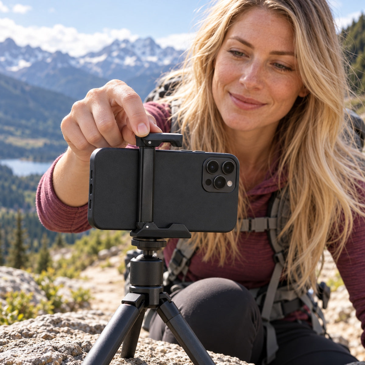 Peak Design Phone Mount – suport pentru telefon – fotografie ilustrativă (AI)